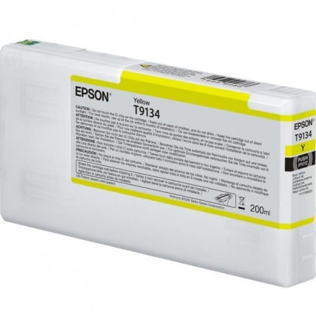 T9134-TANICA INCHIOSTRO GIALLO PER PLOTTER EPSON SURECOLOR SERIES SC-P5000