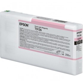 T9136-TANICA INCHIOSTRO VIVID LIGHT MAGENTA PER PLOTTER EPSON SURECOLOR SERIES SC-P5000