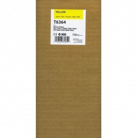 Cartuccia inchiostro giallo T636400