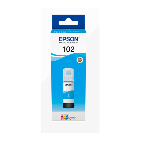 102 EcoTank Ciano Ink Bottle