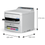 Stampante WorkForce Pro EP-C800RDW Formato A4 colori