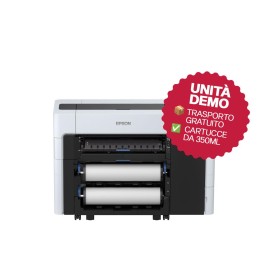 Plotter Epson SureColor SC-T3700DE Formato A1-Doppio rotolo -Unità demo - Trasporto gratuito - Cartucce da 350ml