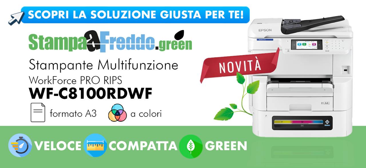 Nuova stampante A3 green C8100